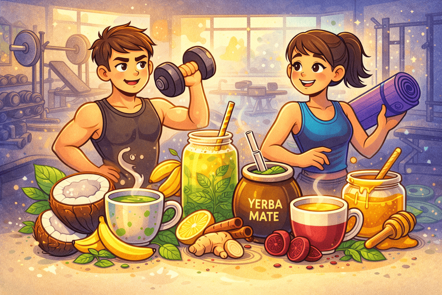 Minuman Herbal Pre-Workout Alami: Panduan Aman & Efektif untuk Gen Z